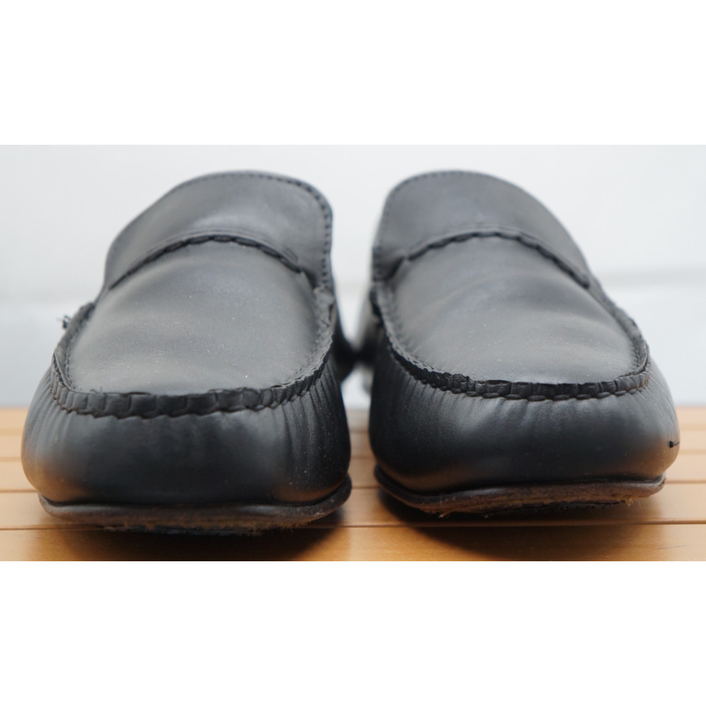 Allen Edmonds Super Sport Loafer Shoes Moccasin Black Men Size 11.5 EEE (Wide) - Picture 4 of 13